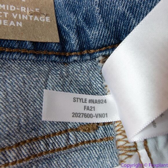 NEW Madewell The Mid-Rise Perfect Vintage Jean in Enmore Wash, 24 - Picture 15 of 16